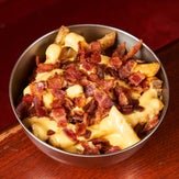 Assiette de frites cheddar bacon