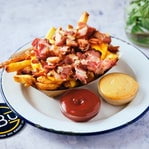 Bacon& Cheddar fries
